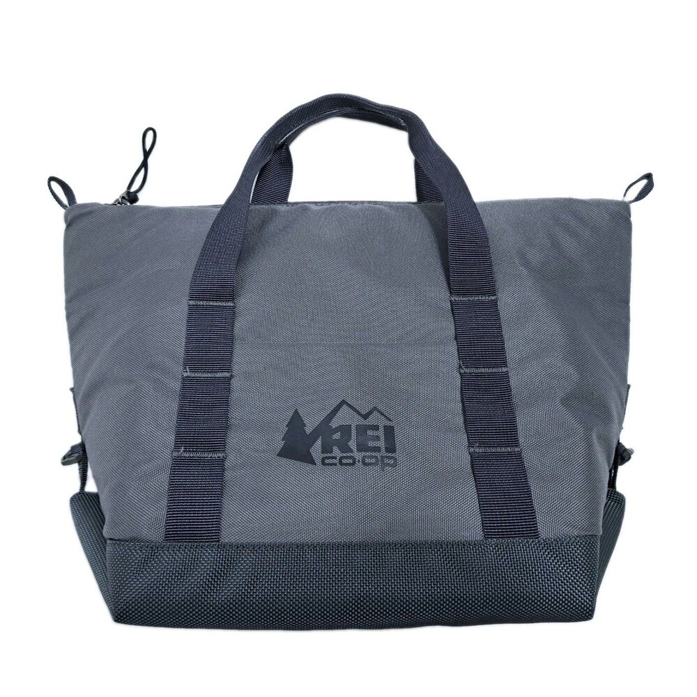 REI Co-op Insulated Food Tote Bag Gray Handle Picnic Lunch Cooler